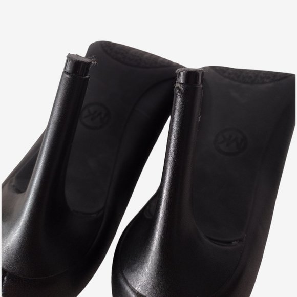 MICHAEL Michael Kors Alina Flex Black Leather Pointed Toe Pumps Size 10 - Picture 12 of 14